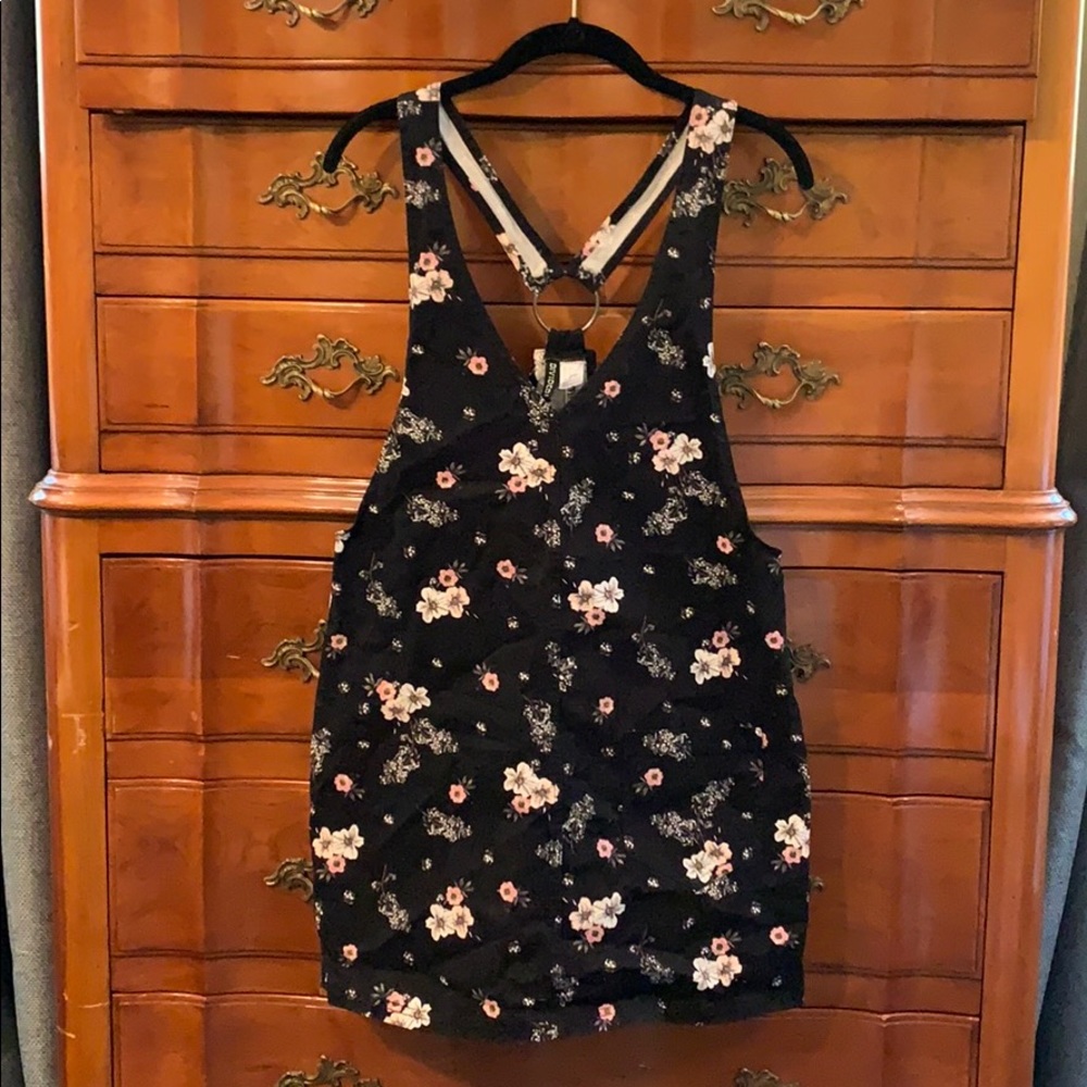 Floral Overall Dress